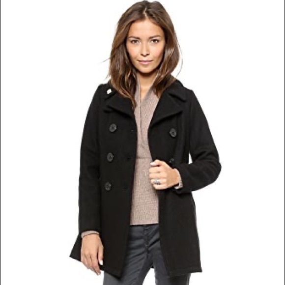 GAP Jackets & Blazers - GAP Black Pea Coat